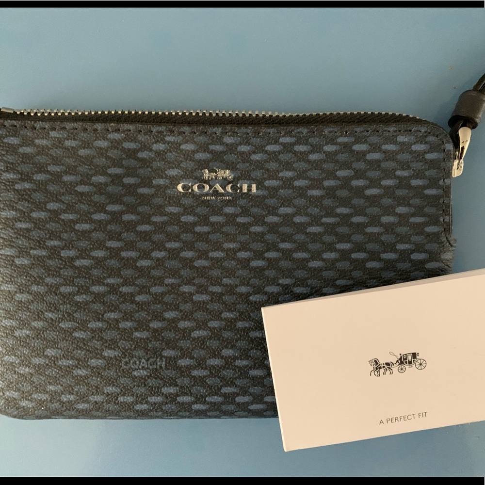 Coach wristlet, never used.